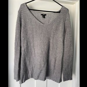 Gray sweater